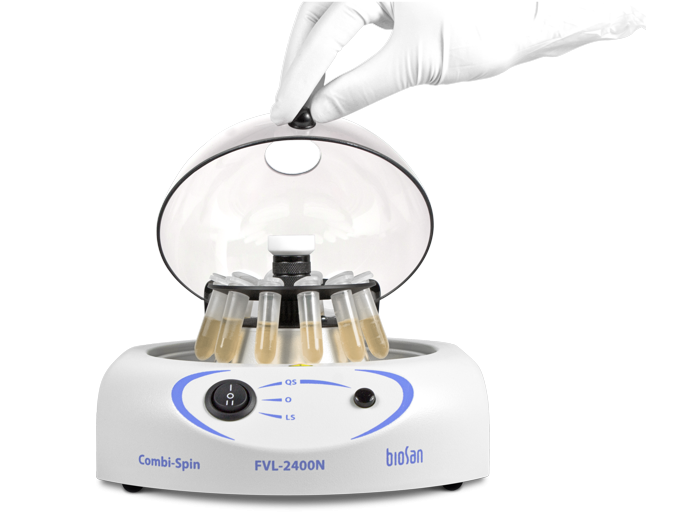 Biosan FVL-2400N mini centrifuge Vortex Combi-Spin