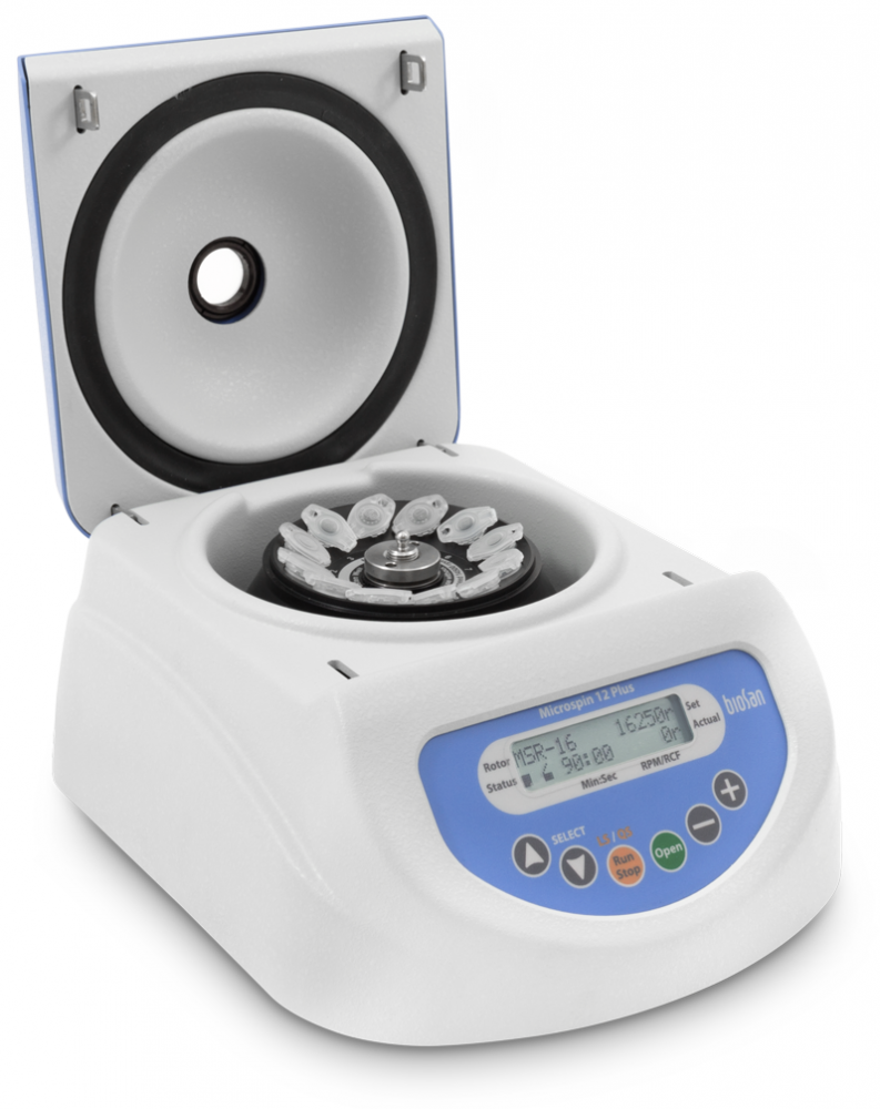 Biosan Microspin 12 Plus mini centrifuge