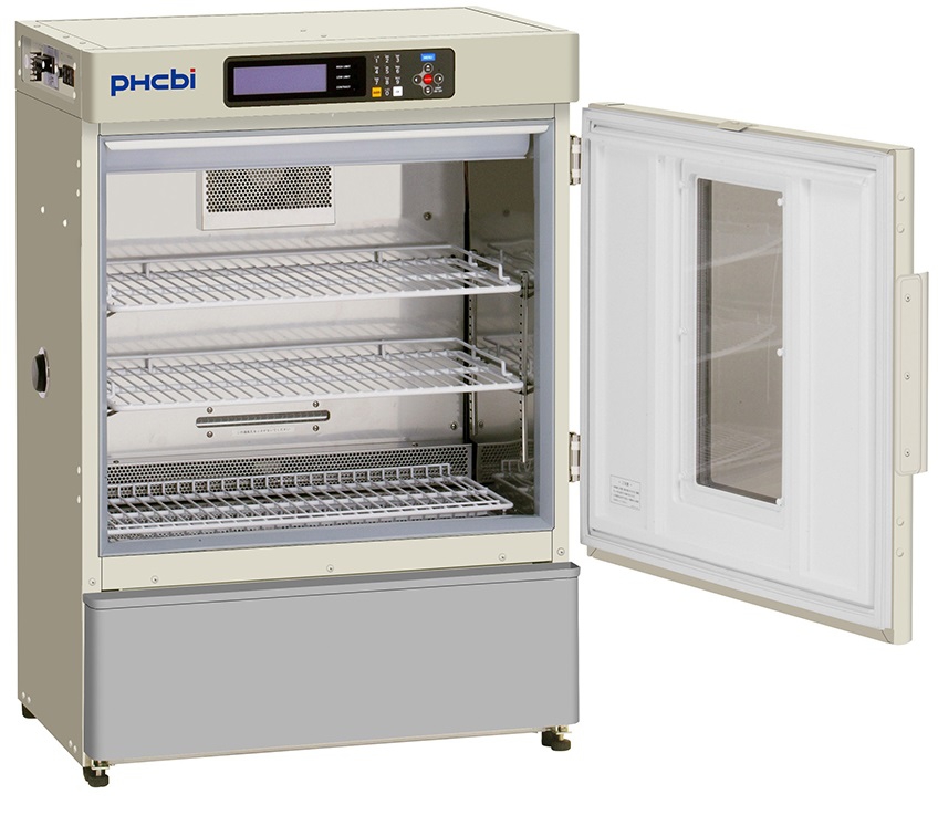 PHCbi MIR-154-PE tafelmodel koelbroedstoof met glasdeur